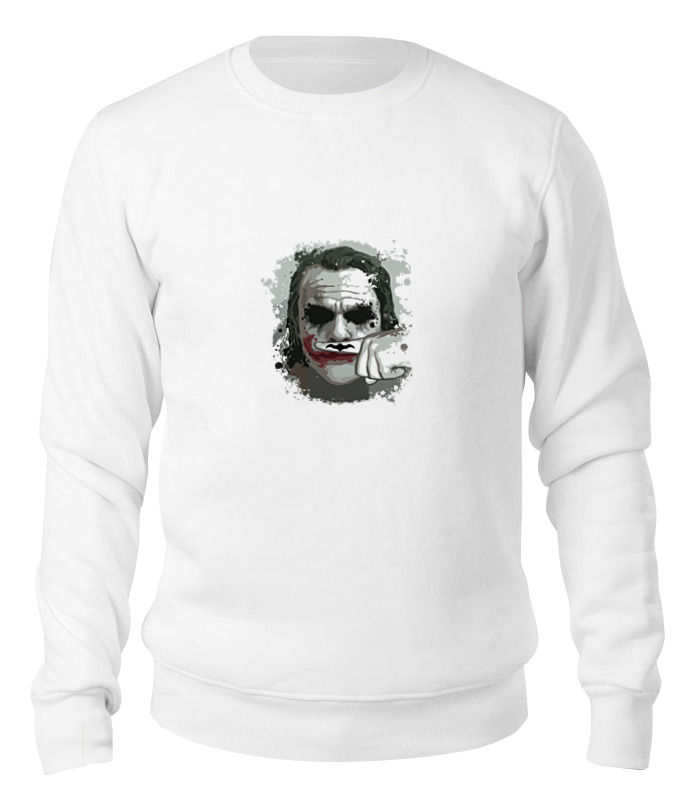 

Свитшот унисекс Printio Джокер (joker) белый M, Джокер (joker)