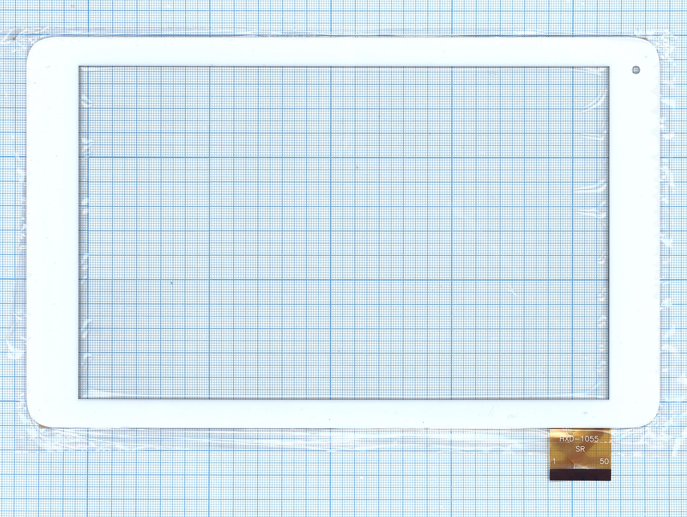 

Сенсорное стекло (тачскрин) HXD-1055 белое