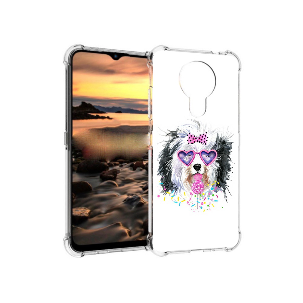 

Чехол MyPads Tocco для Nokia 1.4 пушистик (PT159954.115.559), Прозрачный, Tocco