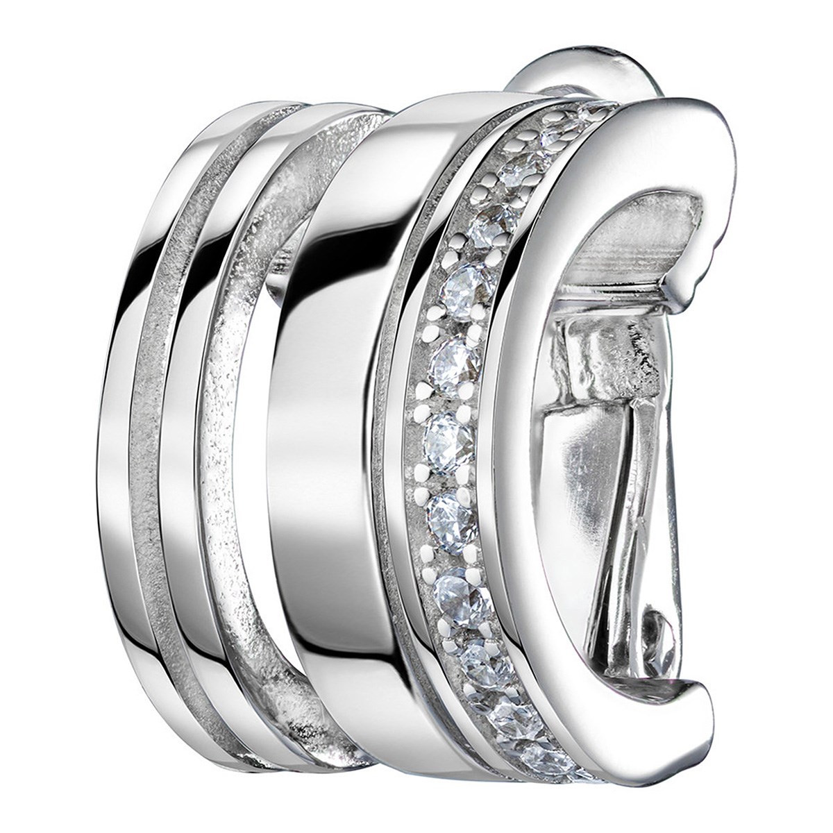 

Серьги женские NoBrand 30037 белые, 30037