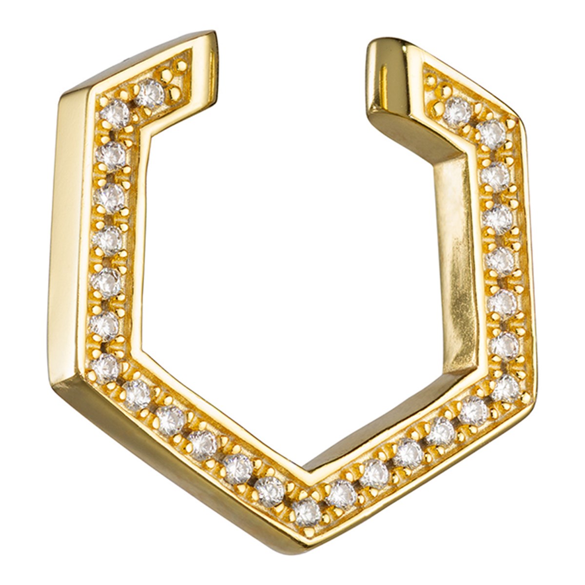 

Серьги женские NoBrand 53853 золотистые, 53853