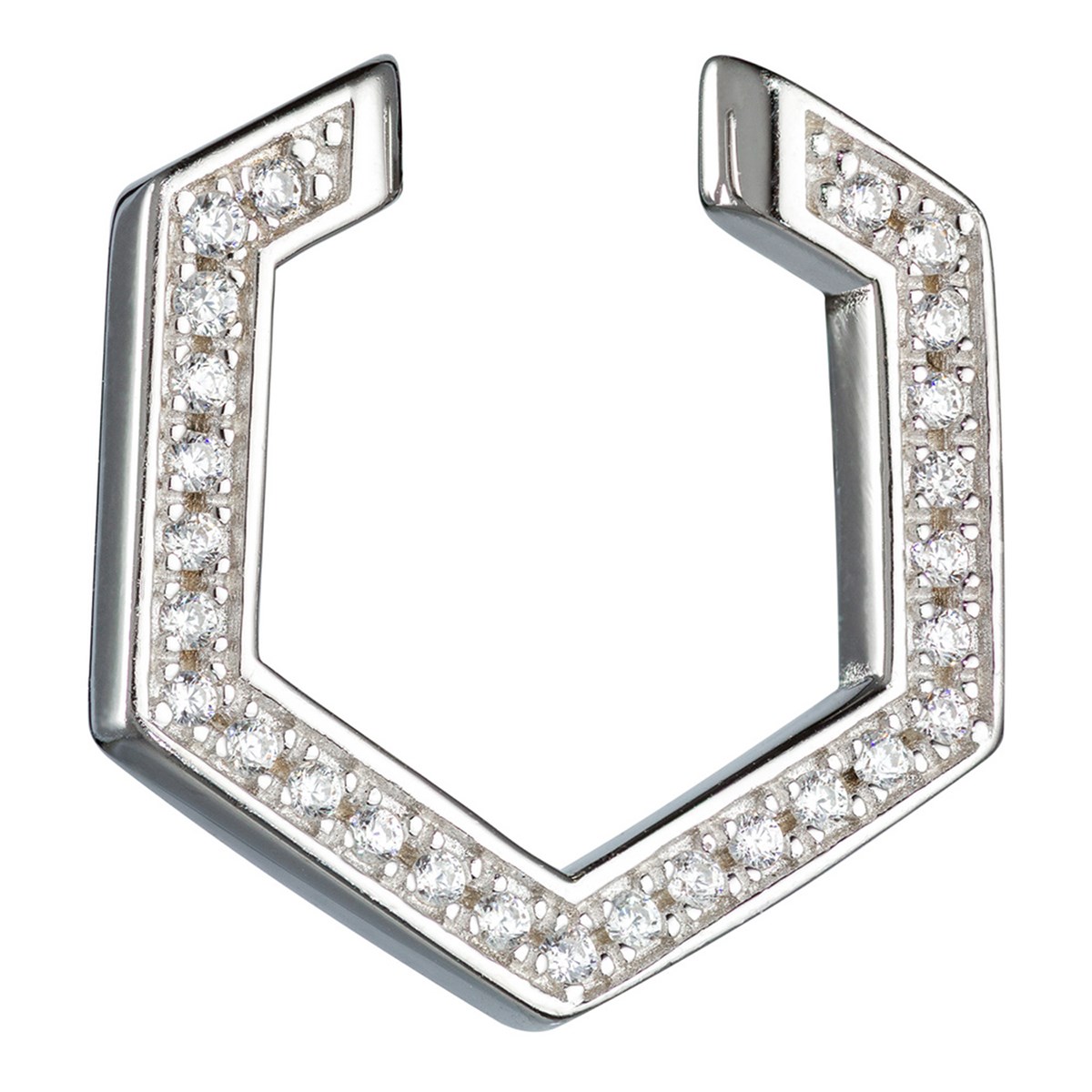 

Серьги женские NoBrand 53857 серебристые, 53857