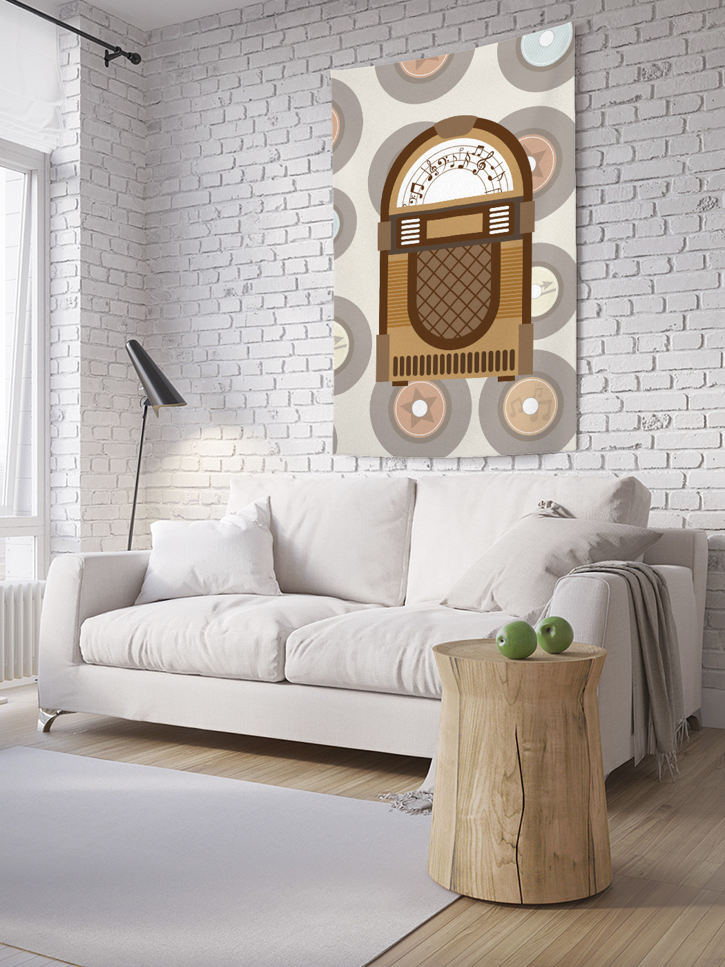 

Вертикальное фотопанно на стену JoyArty Музыка на выбор 150x200 см, Музыка на выбор