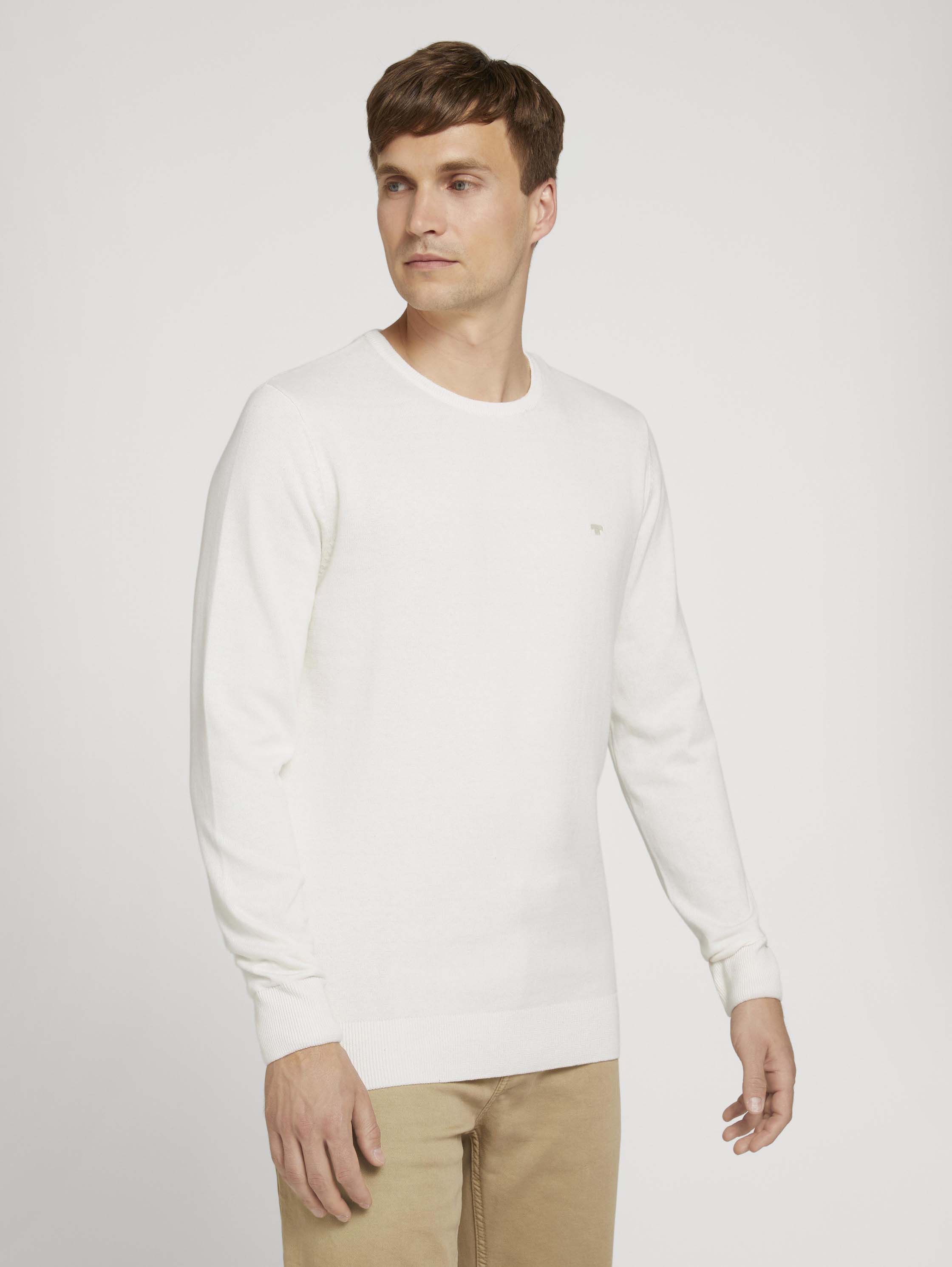 

Джемпер мужской TOM TAILOR 1027661 белый L, 1027661