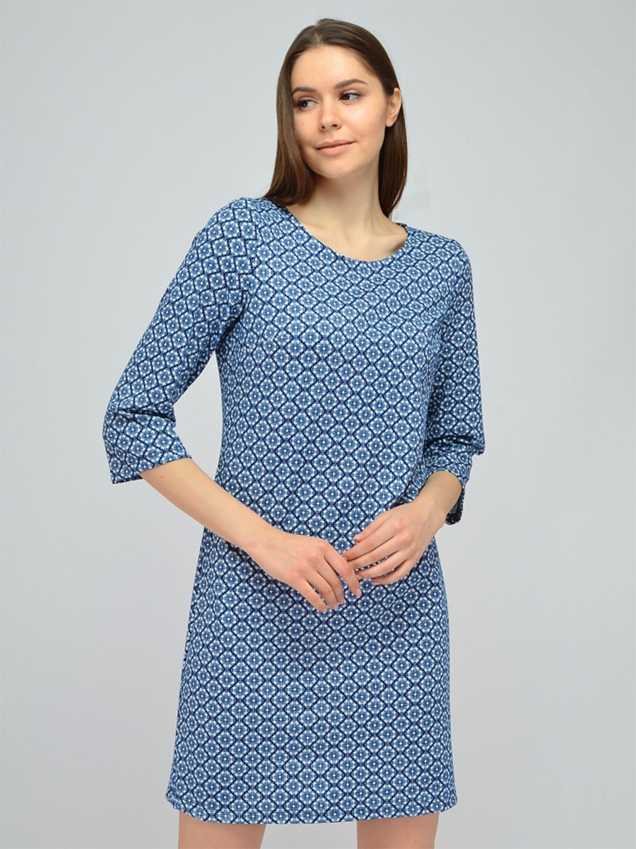 

Платье женское 1001dress VI00120LB голубое 46 RU, VI00120LB