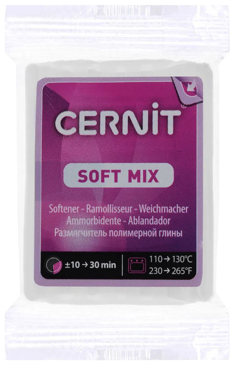 фото Размягчитель для полимерной глины 56 г cernit soft mix cernit