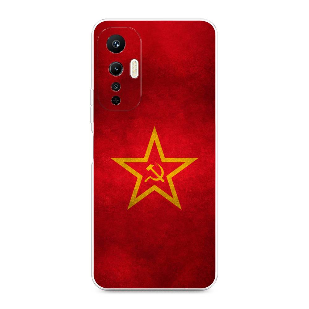 фото Чехол awog для infinix hot 20s "красное знамя"