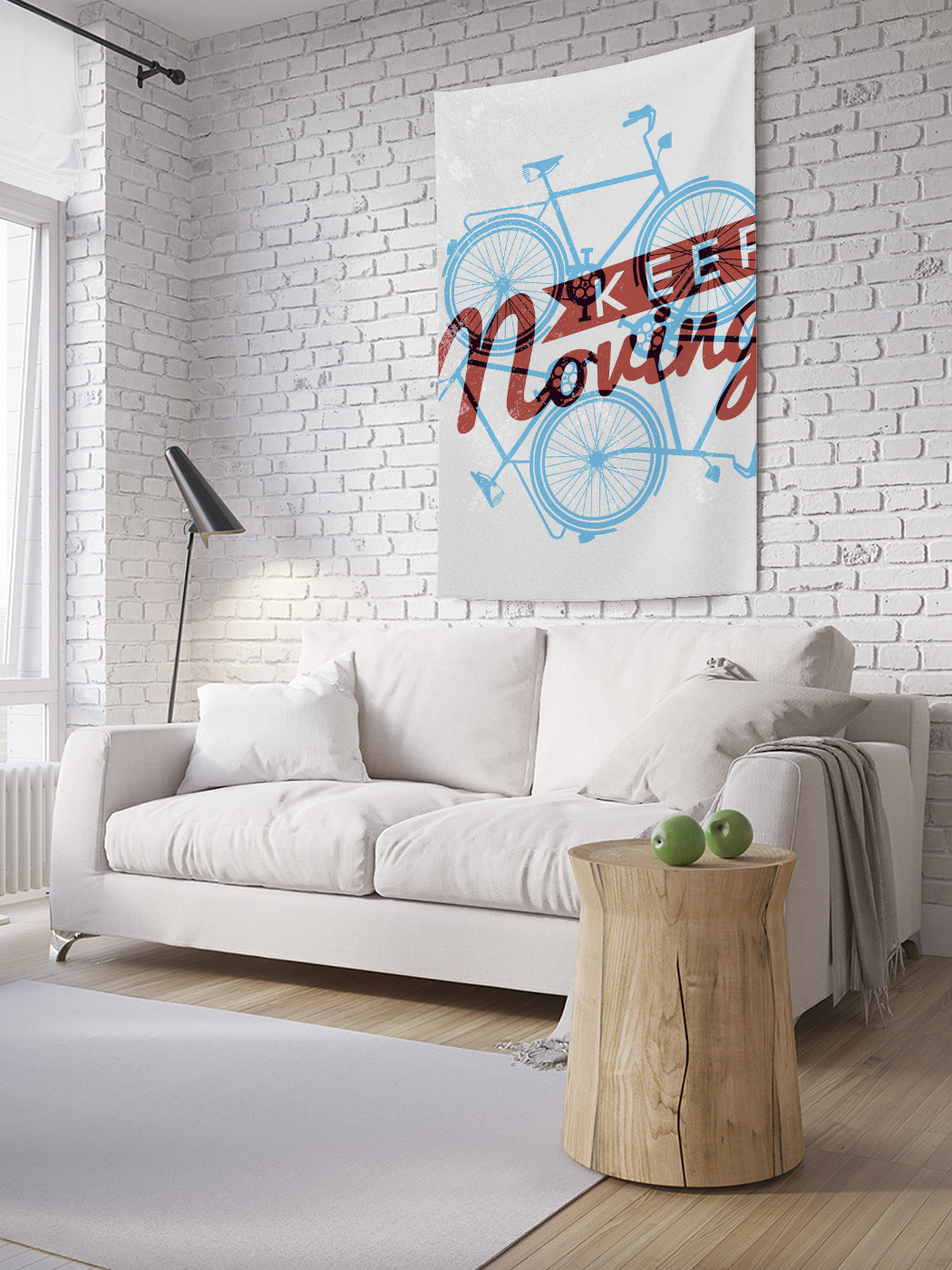 

Вертикальное фотопанно на стену JoyArty Держи утро 150x200 см, Держи утро