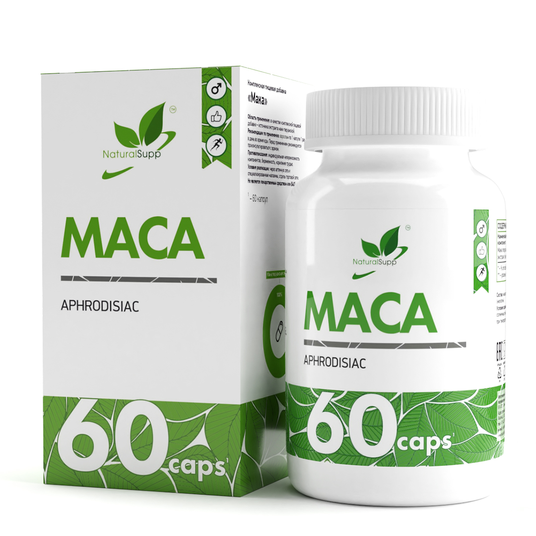 Препарат для мужчин мака NATURALSUPP Maca (60 капсул)