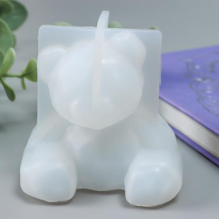 

Молд силикон 3D "Медведь-кристалл" 6,3х6х5,6 см