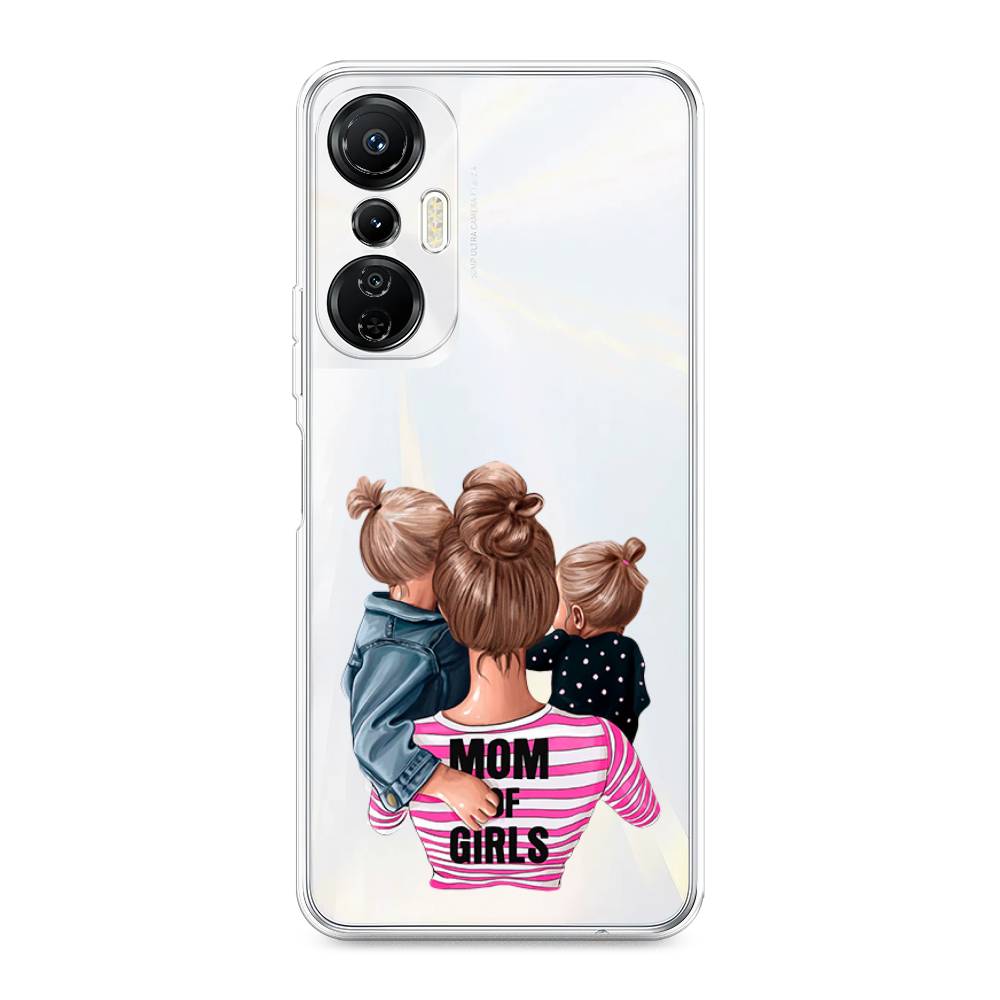 

Чехол Awog на Infinix Hot 20S "Mom of Girls", Разноцветный, 3103650-6