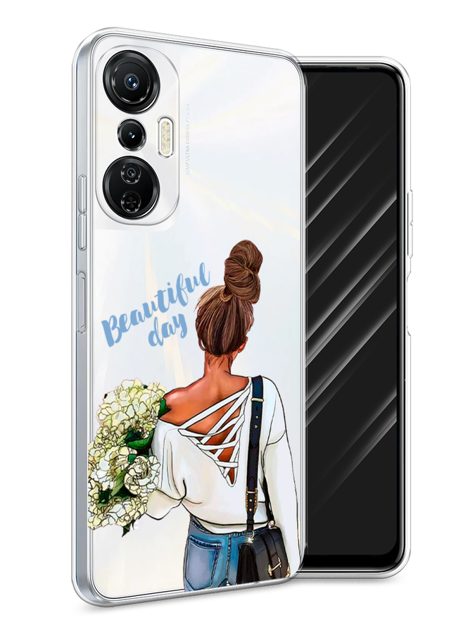 

Чехол Awog на Infinix Hot 20S "Beautiful day vector", Коричневый;белый;зеленый, 3103650-6