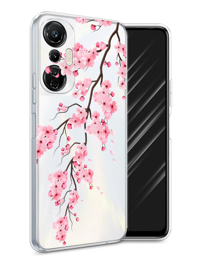 

Чехол Awog на Infinix Hot 20S "Розовая сакура", Розовый;белый;коричневый, 3103650-8