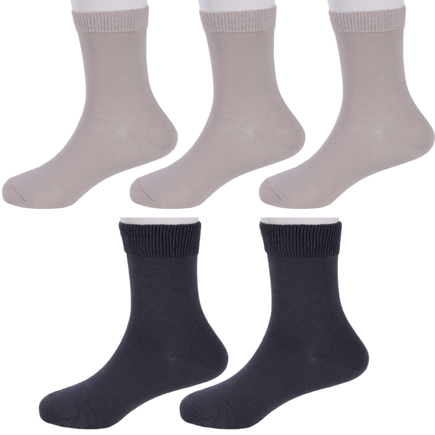 

Носки детские для мальчика Rusocks 5-Д-25 р.18 микс 2, Бежевый;серый, 5-Д-25