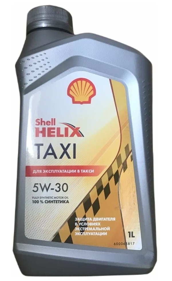 фото Shell масло моторное "shell" helix taxi 5w30 a3, b3, b4 (1 л) синт.