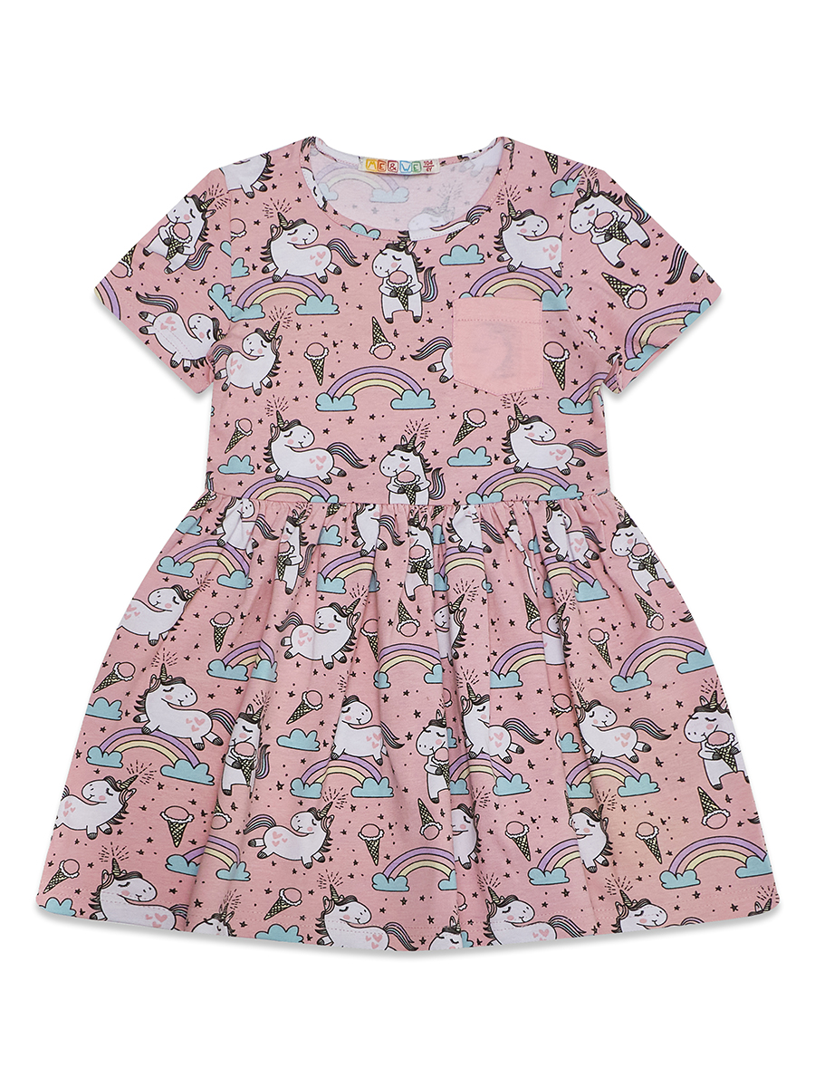 Платье для девочки Me&We KG121-J602-605 Светло-розовый-98