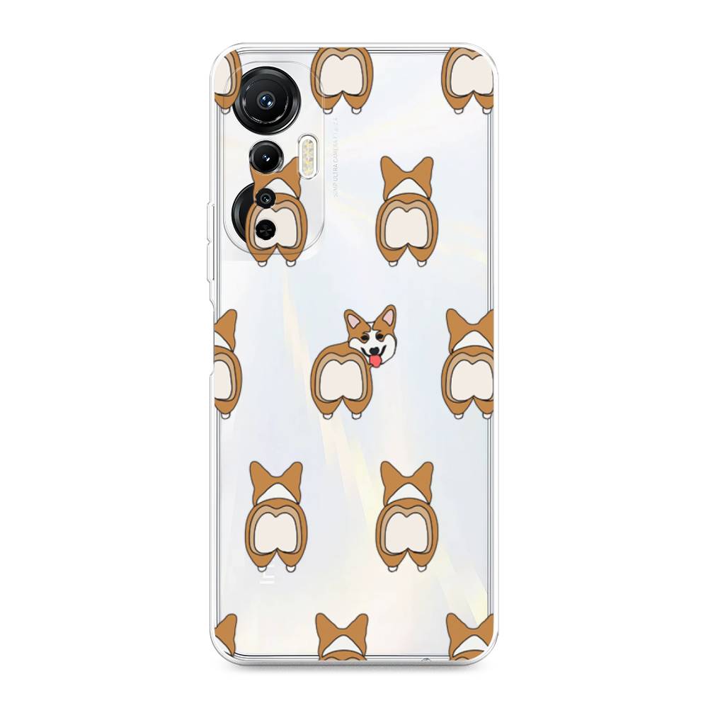 

Чехол Awog на Infinix Hot 20S "Милый корги фон", Белый;бежевый;коричневый, 3103650-2