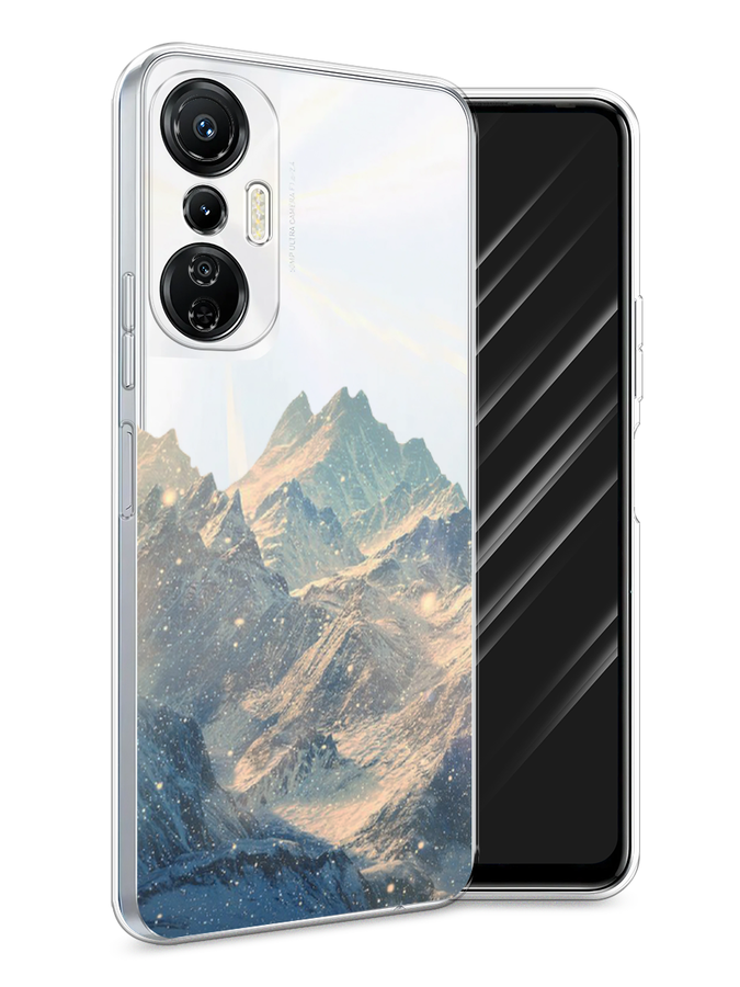

Чехол Awog на Infinix Hot 20S "Горы арт 2", Серый, 3103650-10