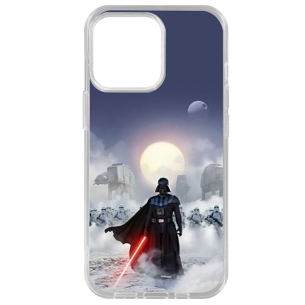 Чехол-накладка Krutoff Clear Case Звездные Войны. Дарт Вейдер для iPhone 14 Pro Max
