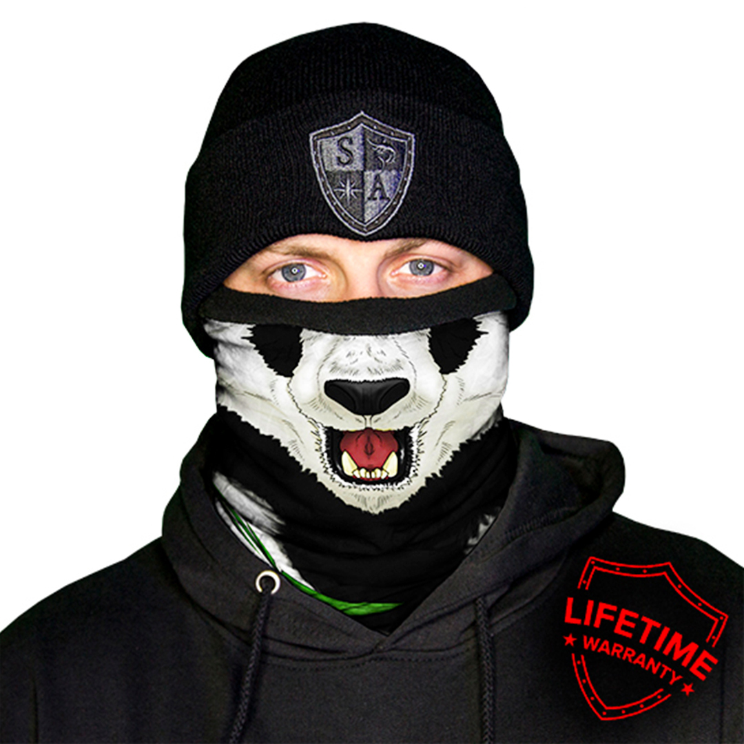 фото Шарф-труба sa fleece panda fleece face shield (с черепом) sa co