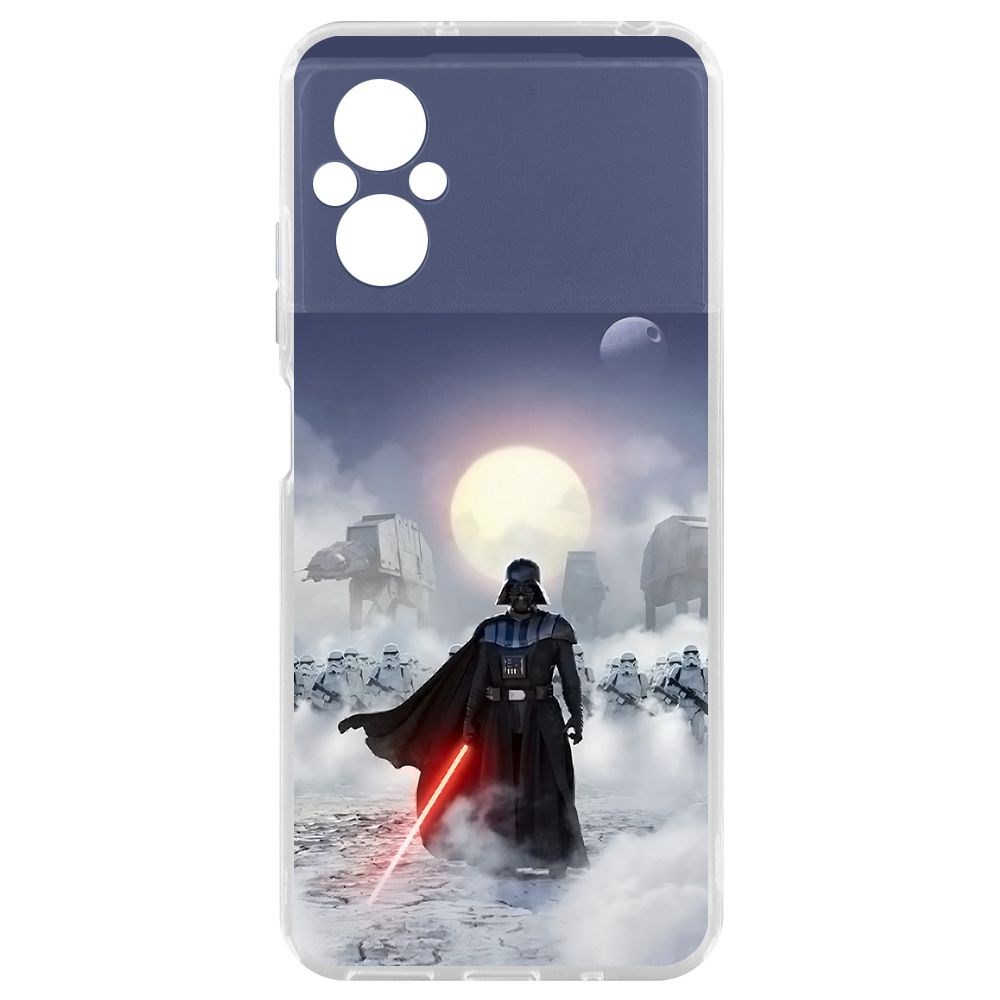 

Чехол-накладка Krutoff Clear Case Звездные Войны. Дарт Вейдер для Xiaomi Poco M5, Прозрачный