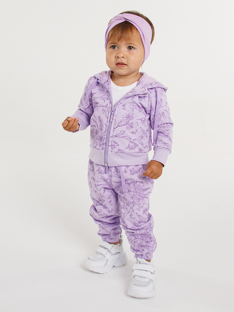 

Костюм повседневный; костюм спортивный детский КотМарКот 768262451, сиреневый, 104, Фиолетовый, 768262451