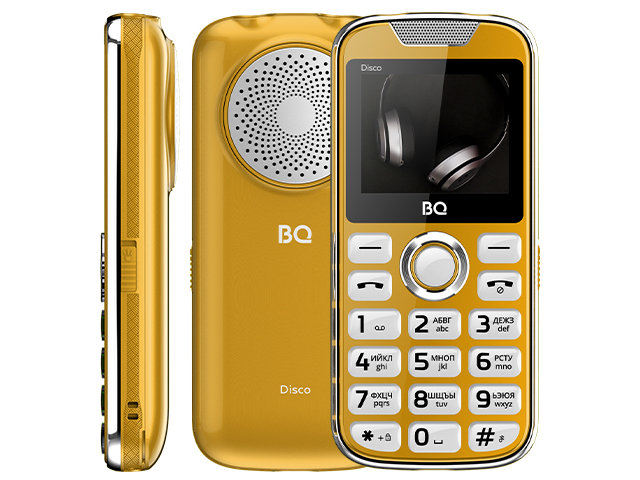 фото Сотовый телефон bq 2005 disco gold