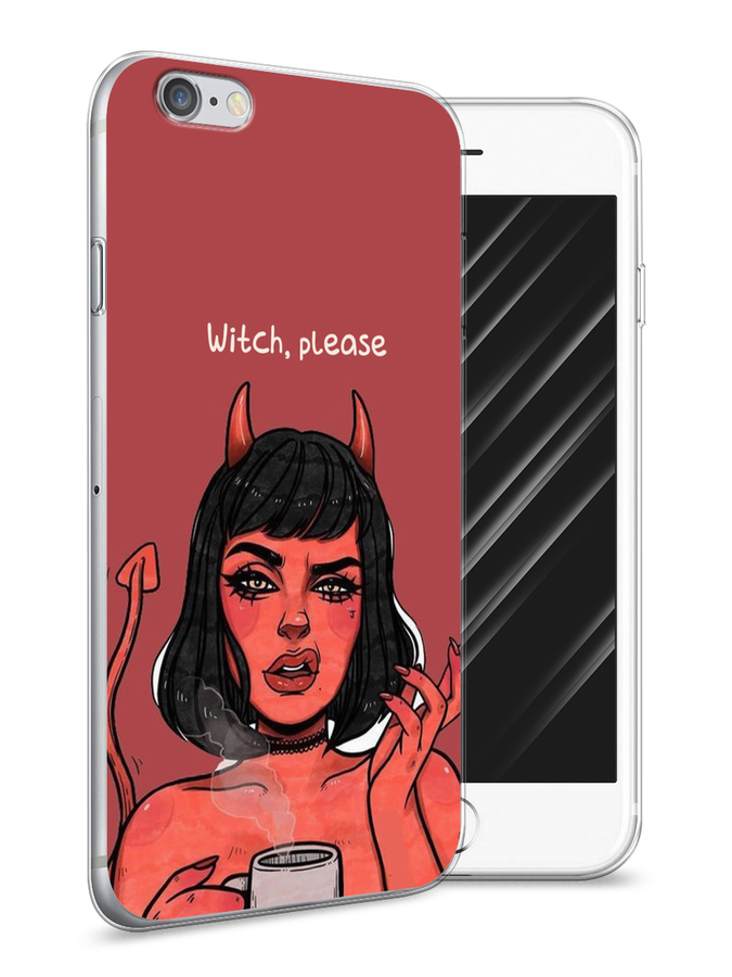 

Чехол Awog на Apple iPhone 6S / Айфон 6S "Evil Girl", Разноцветный, 0104S50-6