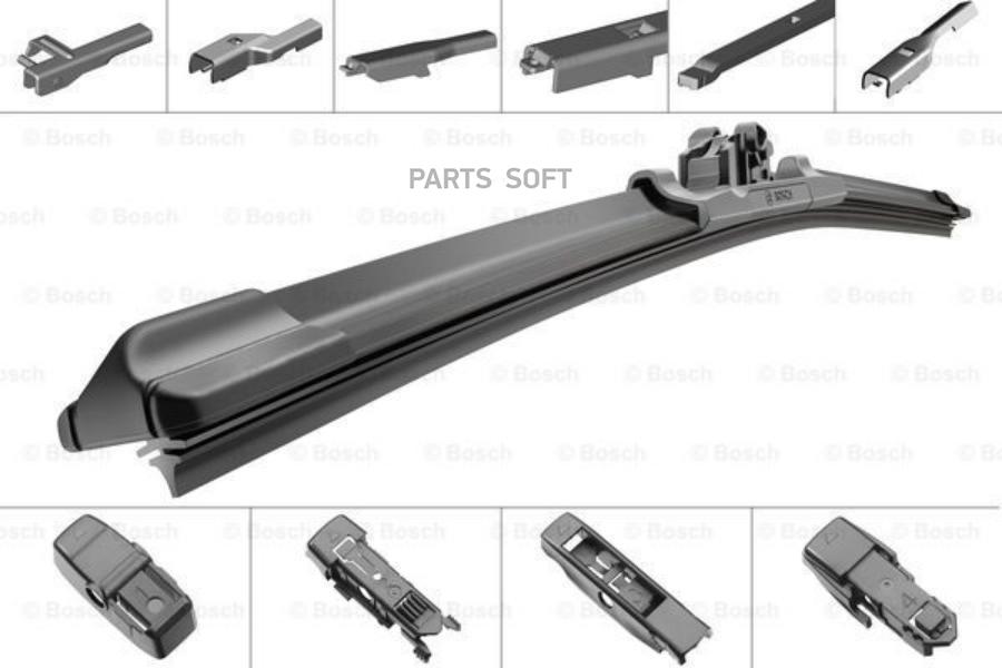 

Щетка стеклоочистителя 575 мм бескаркасная 1 шт bosch aero twin plus 3 397 006 950