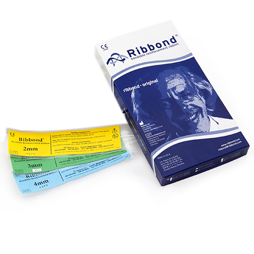 Купить Набор для шинирования Ribbond Original 2, 3, 4 мм (3 ленты по 22 см), без ножниц, полиэтилен