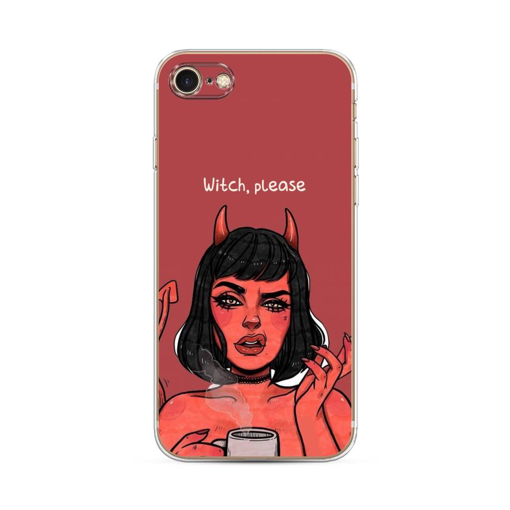 

Чехол Awog на Apple iPhone 8 / Айфон 8 "Evil Girl", Разноцветный, 10850-6