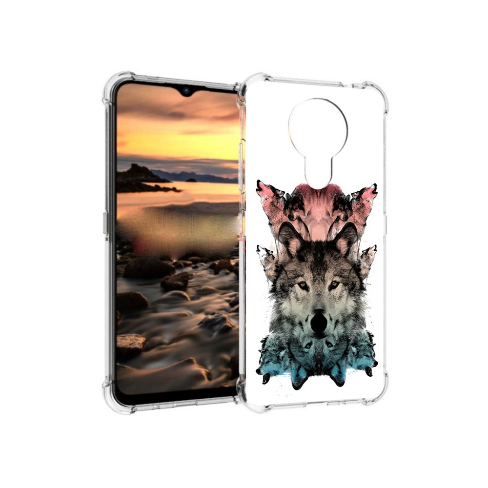 

Чехол MyPads Tocco для Nokia 1.4 стая (PT159954.115.624), Прозрачный, Tocco