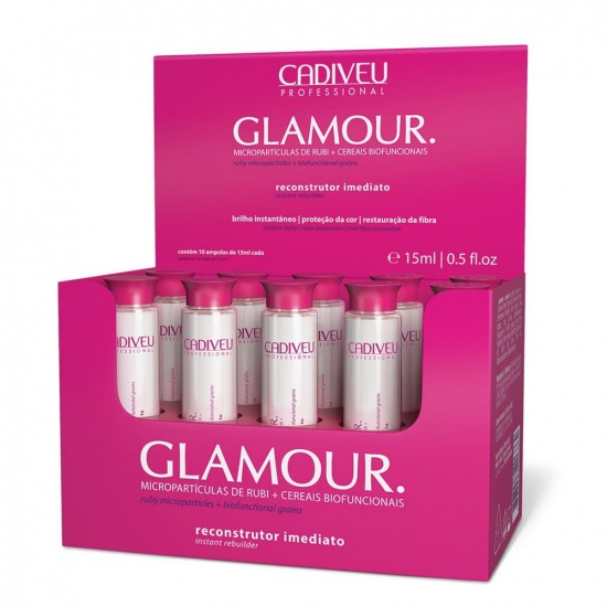 

Ампулы для окрашенных волос Cadiveu Glamour Instant Rebuilder Vial 15 мл x 10 шт