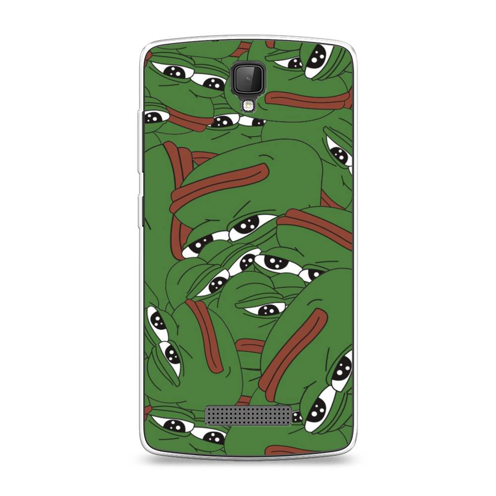 

Чехол Awog на ZTE Blade L5 (L5 Plus) / ЗТЕ Блэйд L5 (L5 Plus) "Печальный frog", 130350-9