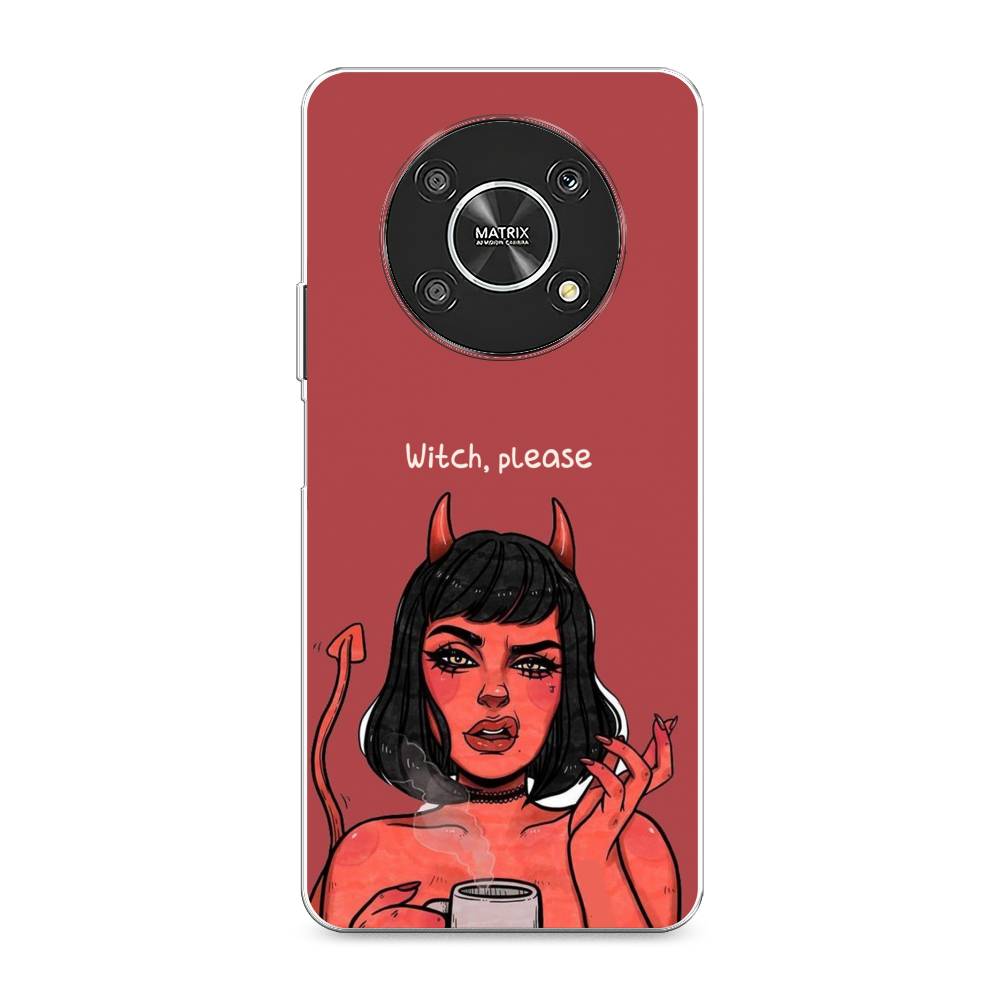 

Чехол Awog на Honor X9 4G/Magic4 Lite 4G "Evil Girl", Разноцветный, 6108650-6