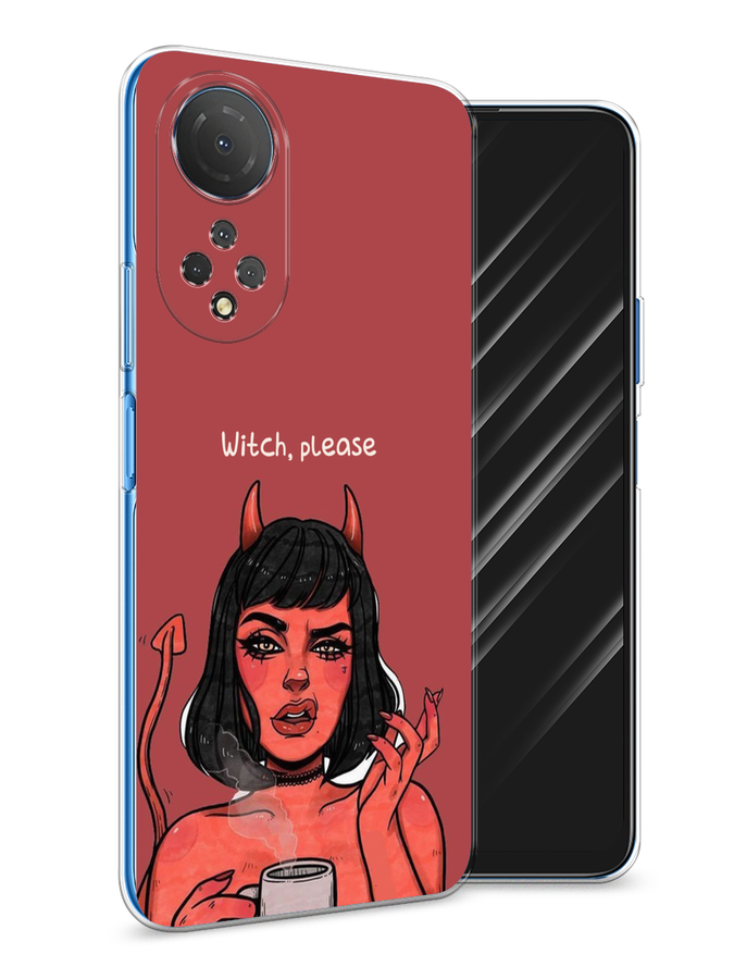 

Чехол Awog на Honor X7 2022 "Evil Girl", Разноцветный, 6108850-6