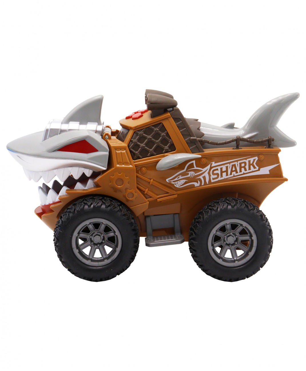 

Машинка инерционная Funky Toys Акула коричневая, Разноцветный
