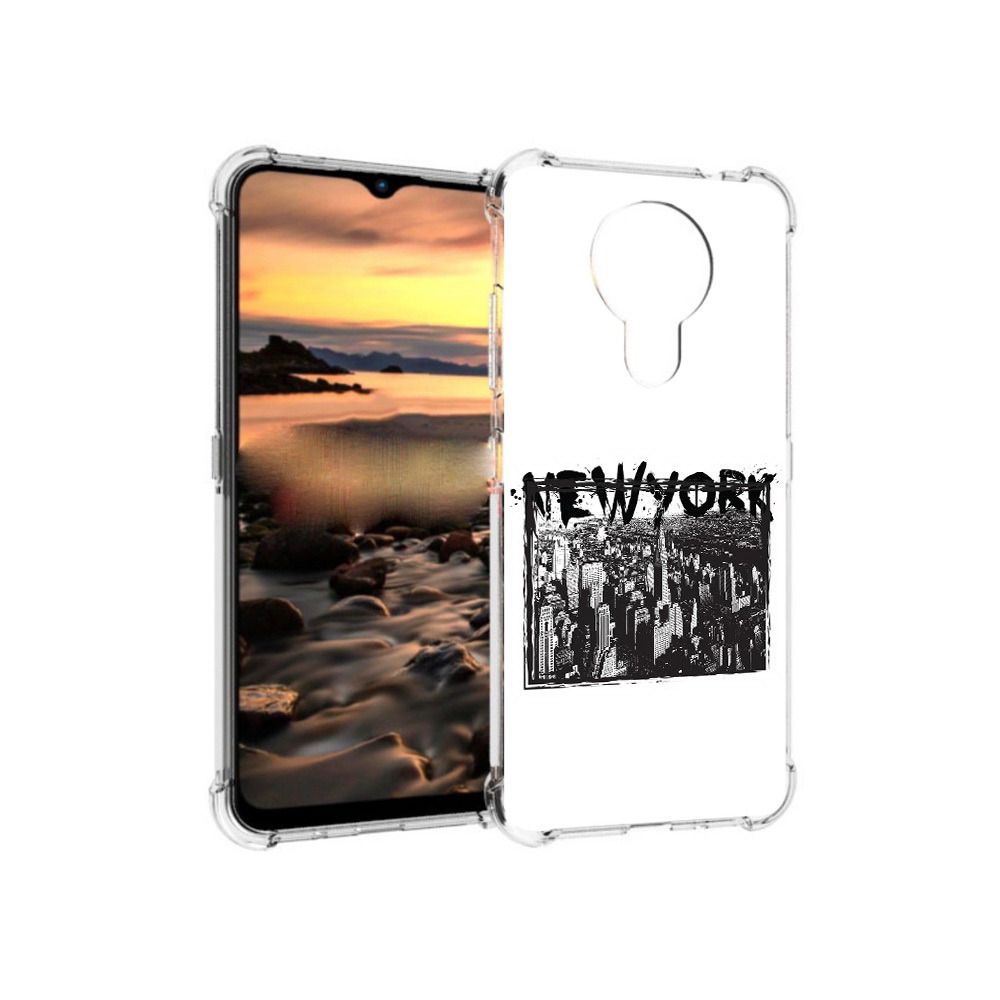 

Чехол MyPads Tocco для Nokia 1.4 че (PT159954.115.671), Прозрачный, Tocco