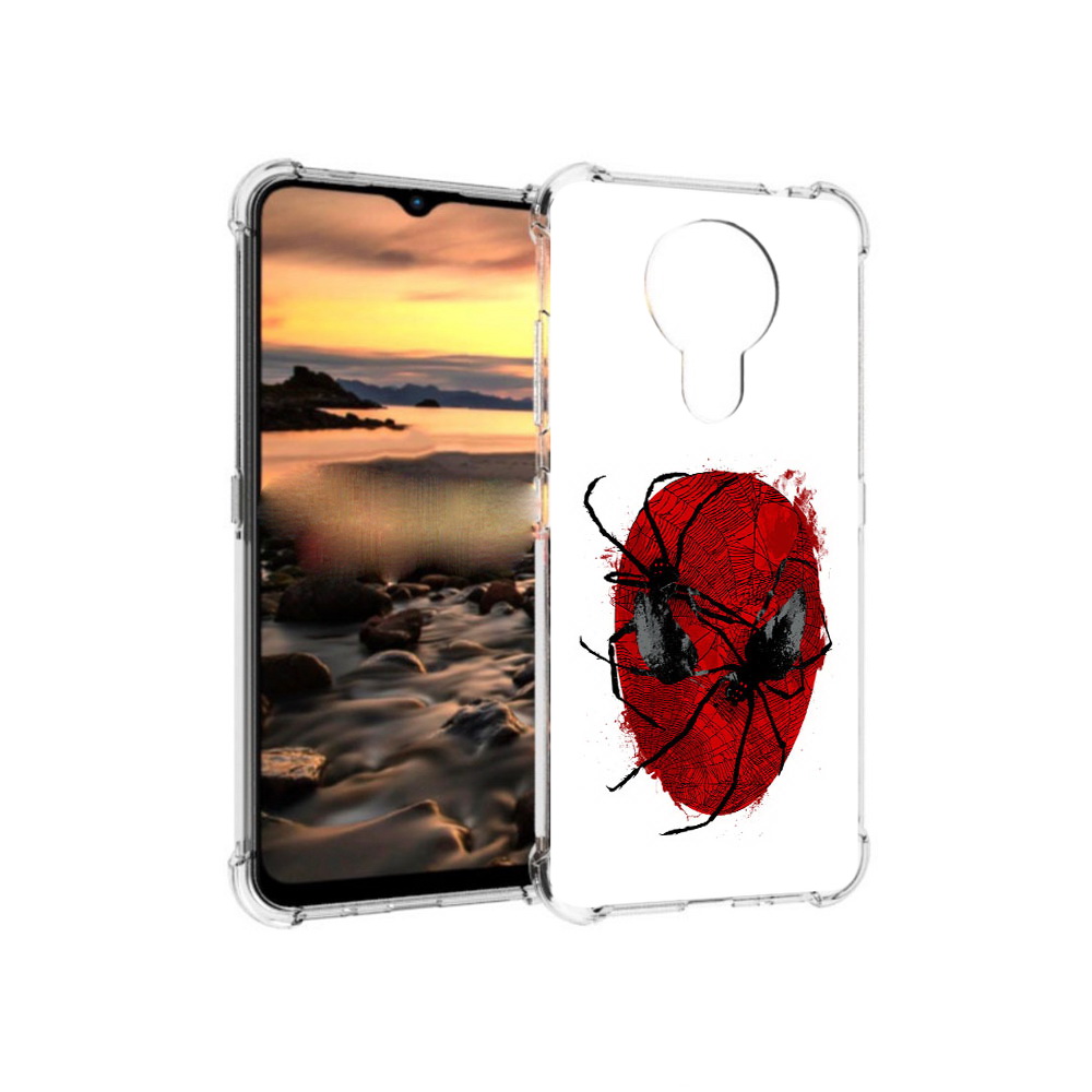 

Чехол MyPads Tocco для Nokia 1.4 человек паук (PT159954.115.673), Прозрачный, Tocco