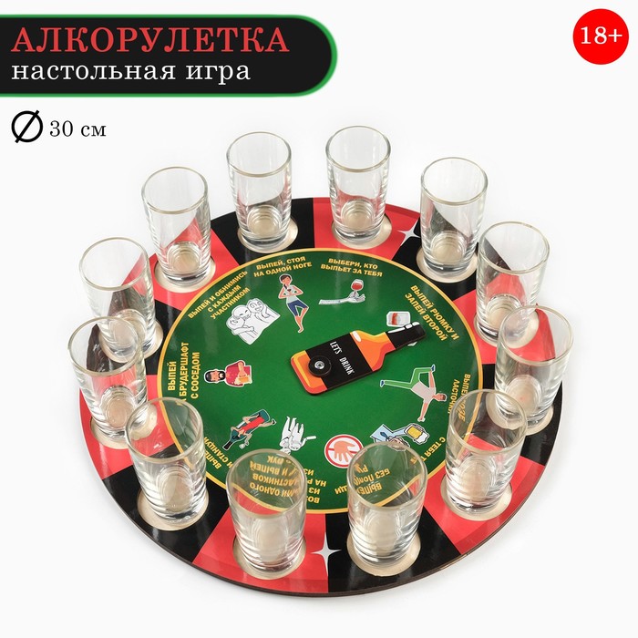 

Настольная игра Алкорулетка