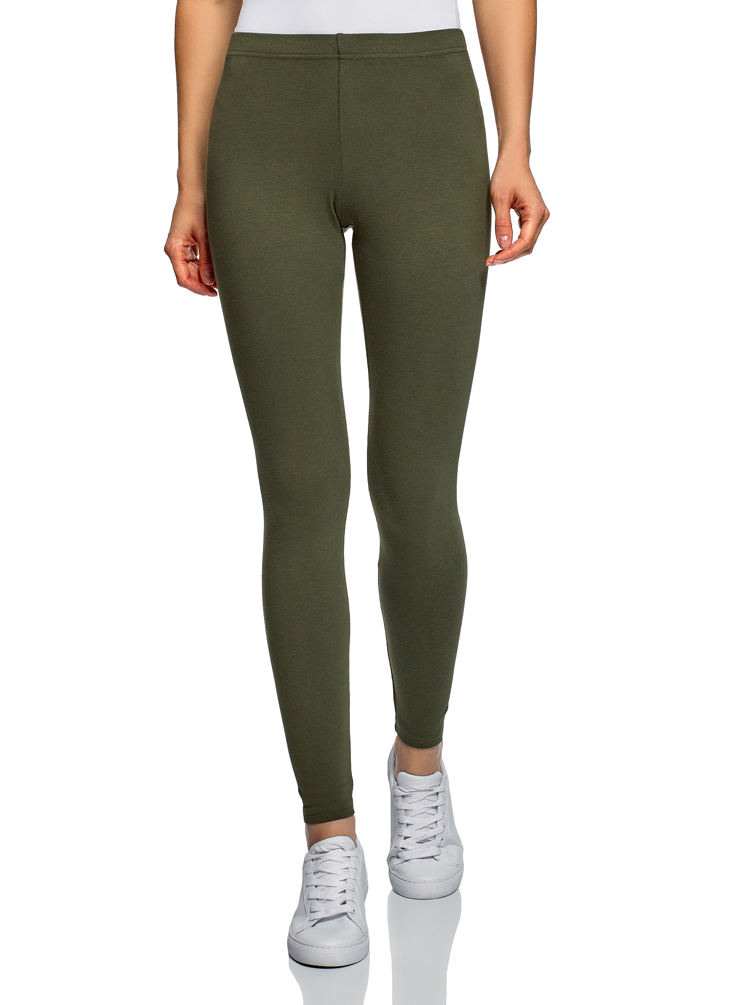

Спортивные леггинсы женские oodji 18700028-7B зеленые XS, 18700028-7B