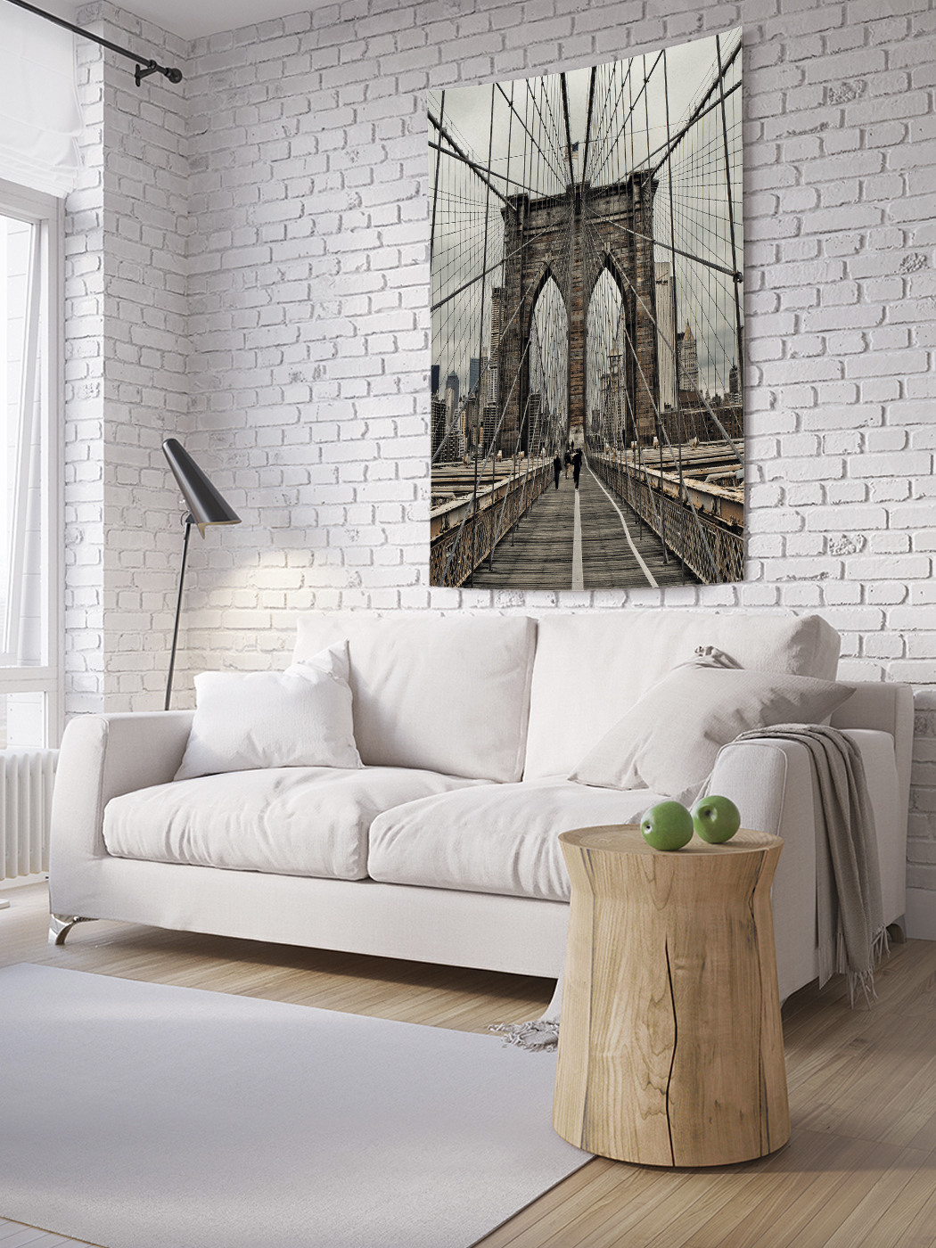 

Вертикальное фотопанно на стену JoyArty По мосту 150x200 см, По мосту