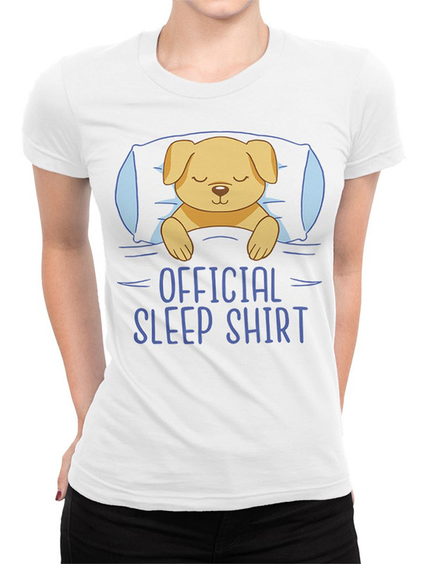 

Футболка женская DreamShirts Studio Официальная футболка для сна / Собака /Песик белая 2XL, Белый, Официальная футболка для сна / Собака / Песик / с собакой