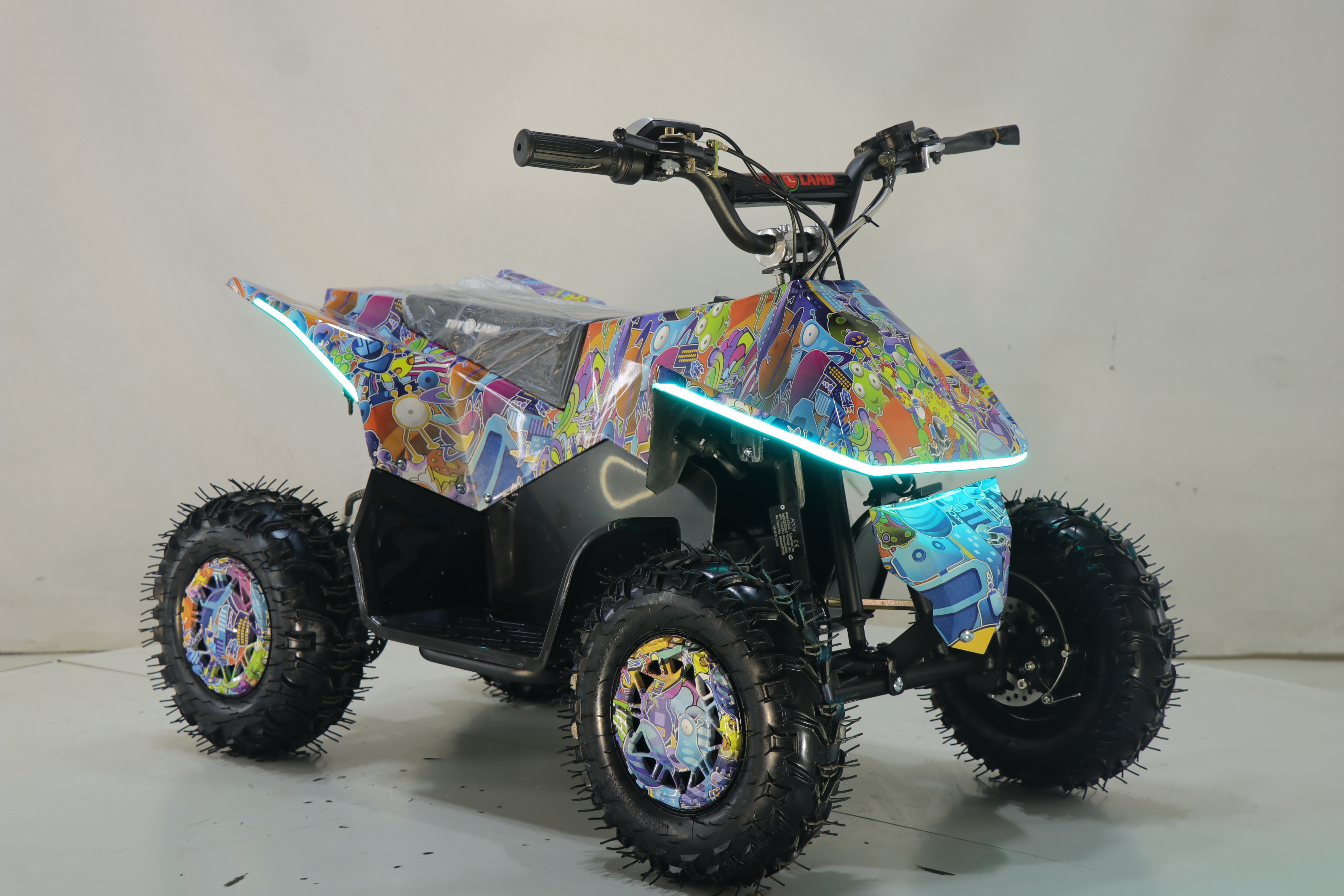 

Квадроцикл Toyland Киберквад ATV-2E 36V1000W, Разноцветный, Киберквад