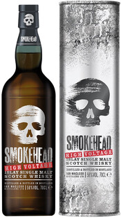 

Виски Smokehead High Voltage в тубе 58% 0,7 л