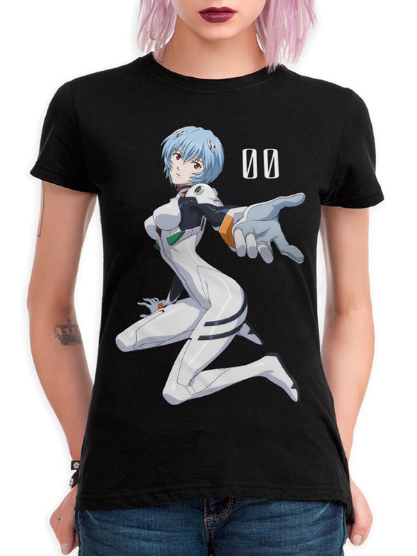 

Футболка женская DreamShirts Studio Евангелион / Evangelion / Аниме черная XS, Черный, Евангелион / Evangelion / Аниме