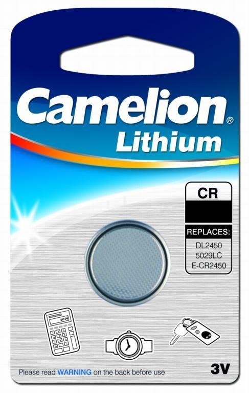 

Элемент питания литиевый CR CR1025 BL-1 блист.1шт Camelion 5228 1упак.