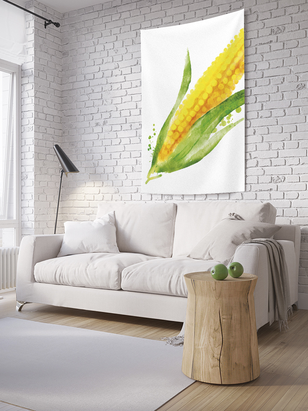 

Вертикальное фотопанно на стену JoyArty Початок кукурузы 150x200 см, Початок кукурузы