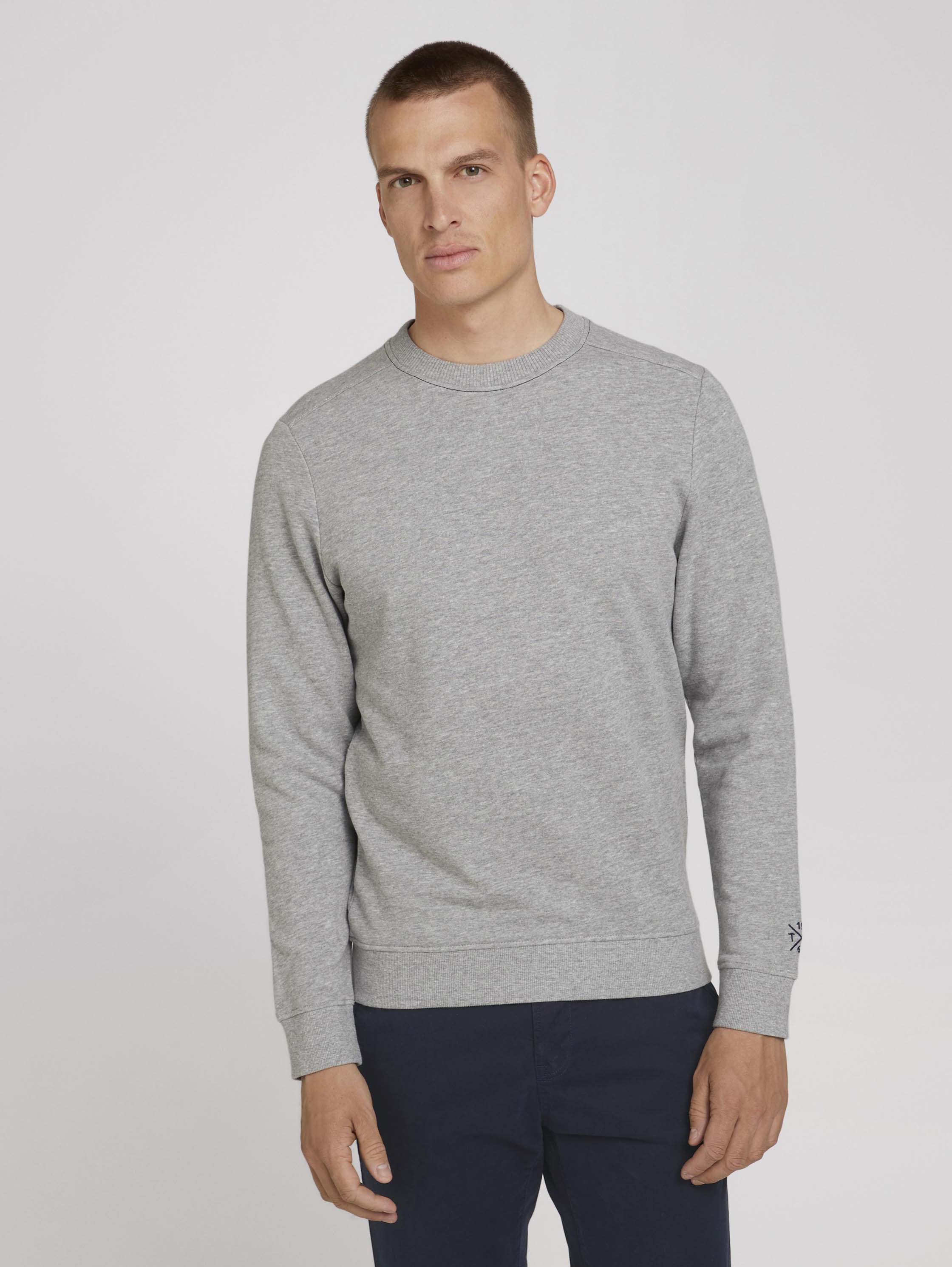 

Свитшот мужской TOM TAILOR 1027440 серый XXL, 1027440