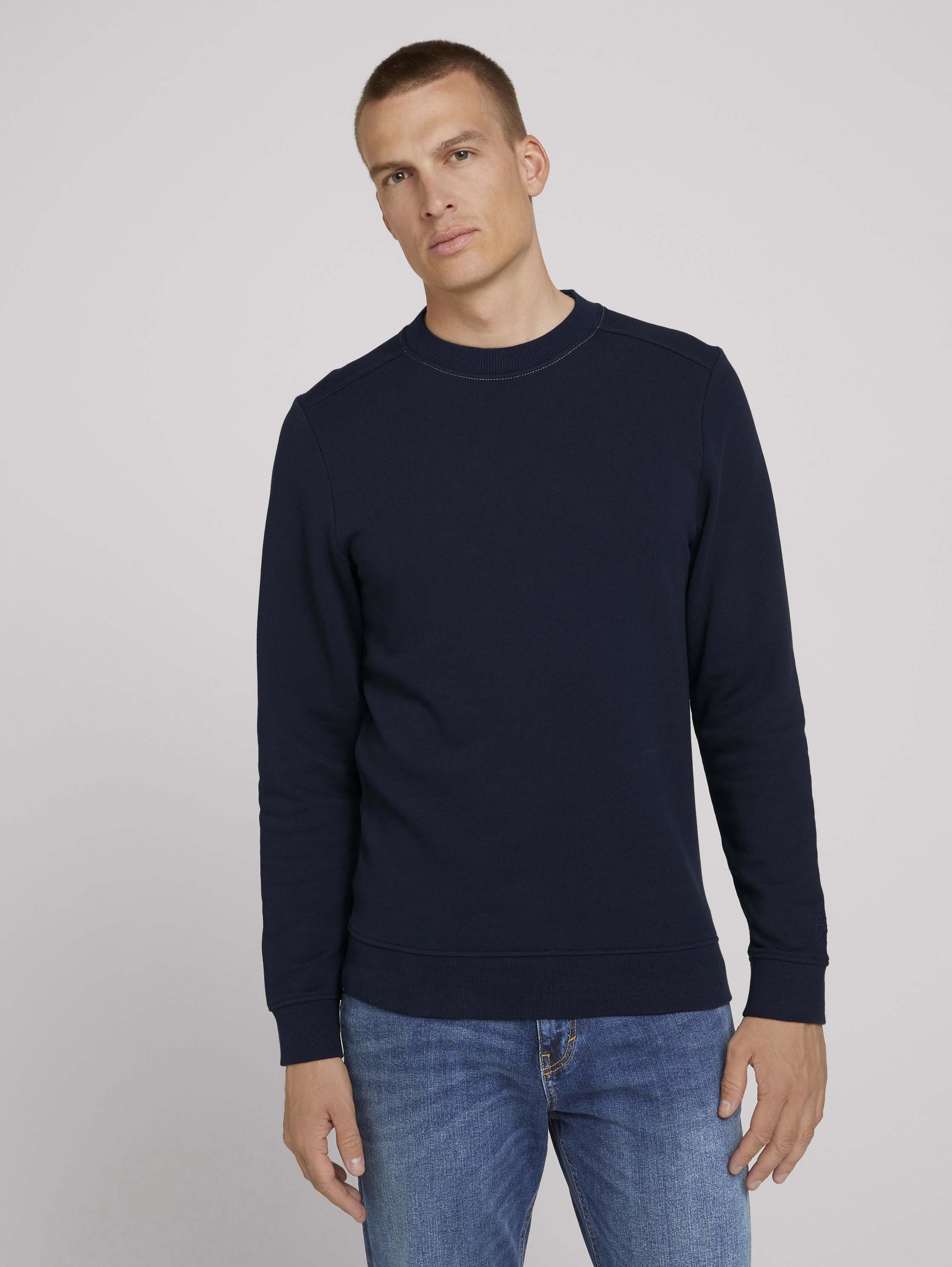 

Свитшот мужской TOM TAILOR 1027440 синий XL, 1027440